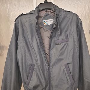 Grey Members Only Jacket